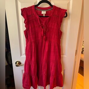 Knox Rose red dress.